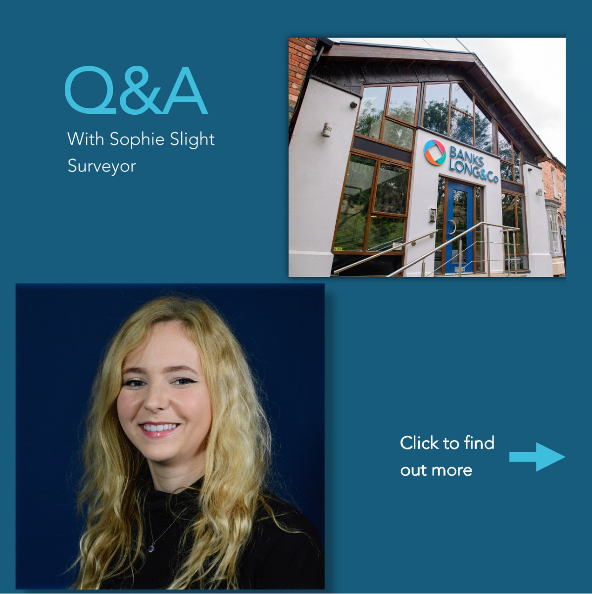 Featured image 1 for Q&A with Sophie Slight, Surveyor at Banks Long & Co.